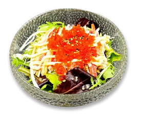 Kani to ikura no sarada