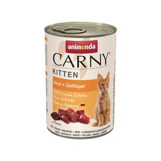 Animonda Carny 400g (Kitten) Kitten Wołowina Drób