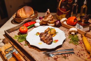 Cotlet de porc la grătar