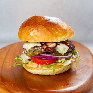 Cheese Bacon Hot Mood burger