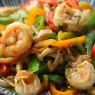 Verduras Con Gambas