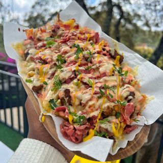 Pork Bacon Loaded Fries