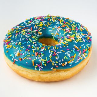 Doughnuts Blue Homer