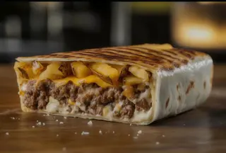 Menú taco de pinchitos de carne