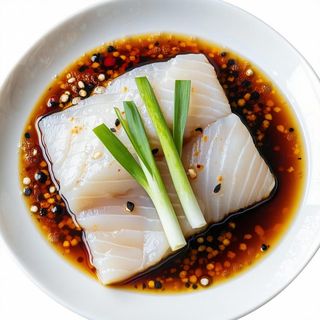 64. Filetto di branzino al vapore