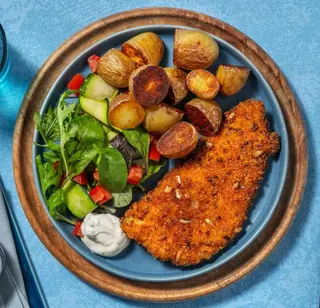 Plat Escalope Pané