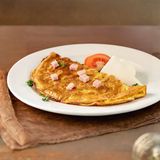 Omlet sa sirom i šunkom