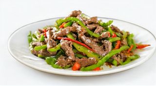 56.Manzo con peperoni