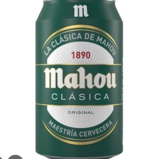 Cerveza Mahou classic, Lata 33cl.