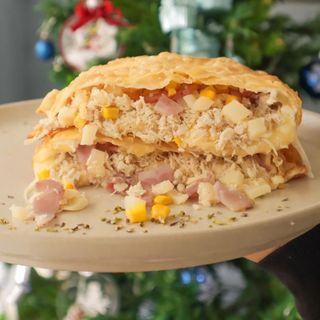 18-Pastel frango misto