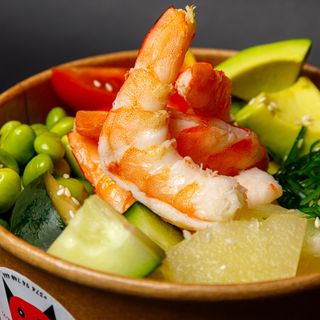 Պոկե մանրածովախեցգետնով