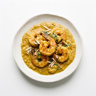 Langostinos Korma Dulce