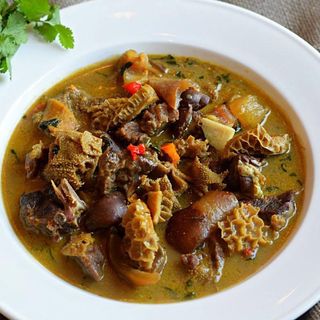 Goat meat pepper soup