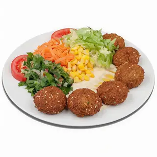 menú falafel