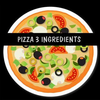 PIZZA 3 INGREDIENTS   
