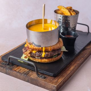Burger dupli čedar