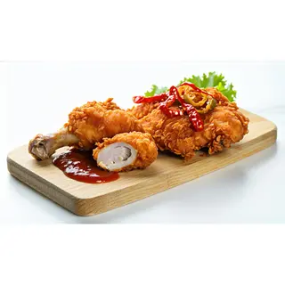 4. Pollo Empanado Con Salsa De Chili Dulce