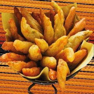 Fiori di zucca pastellati