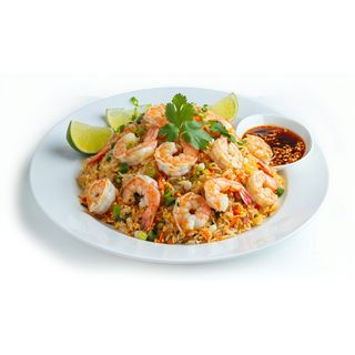 Prawn Kao Pad Rod Fai