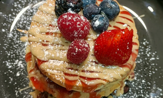 Berries pancake