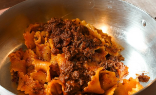 Pappardelle al ragù di cinghiale