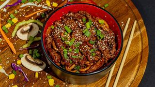 ატრია საქონლის ხორცით