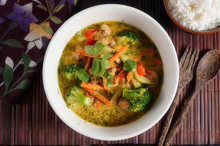 Curri Verde Thai De Pollo