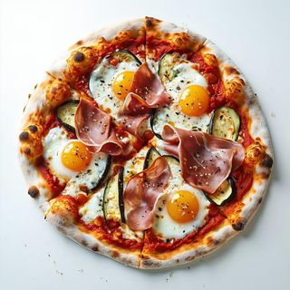 Pizza occhio di bue