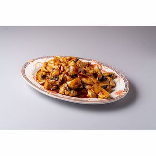 Pollo Con Champiñones