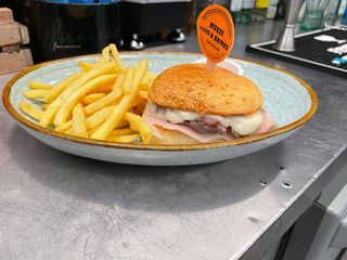 Infantil de hamburguer