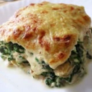 Espinacas gratinadas