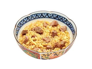 Рис смажений з яловичиною