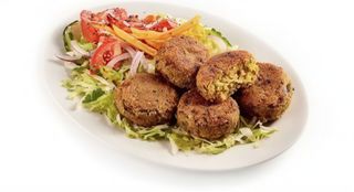 Falafel en plato (ración)