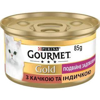 Gourmet Gold з качкою та індичкою, 85г