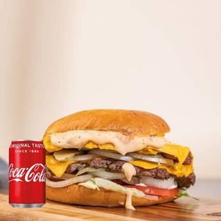 Menu Double Cheeseburger