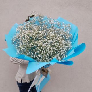 Bukiet Białej gipsówki ,rozmiar L