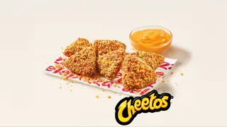 Triángulos de queso x Cheetos