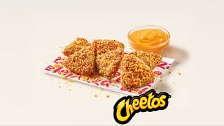Triángulos de queso x Cheetos