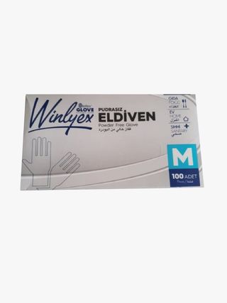 Manusi din tpe, transparente, 100 buc M