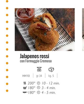 Patate red hot jalapeños - 6 pezzi