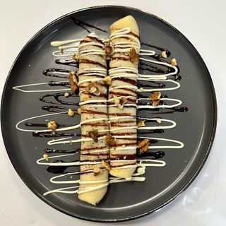 Clatite cu Nutela , Banane , Nuca  