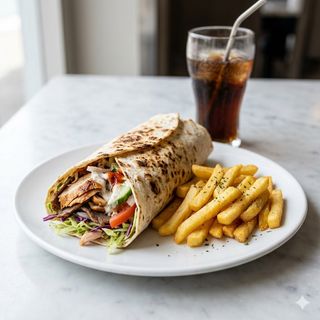 Menú 2: Kebab Rollo