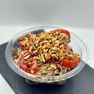 Fatteh vegano di fave