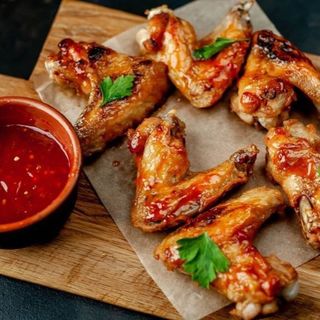 Курячі крильця з BBQ (500 гр)
