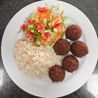 Falafel plato (grande)