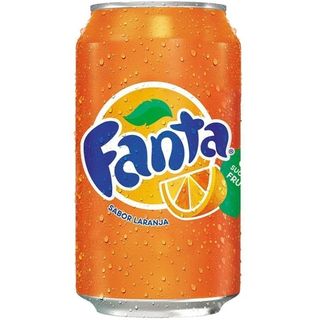 Fanta laranja lata