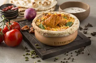  - Chicken Biryani with Raita (bone)