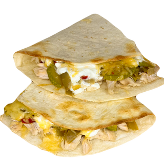 Кесадилья с курицей и овощами (порция)