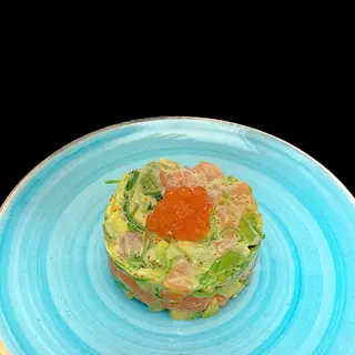 Tartar de salmón