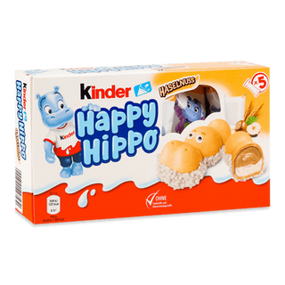 Вафлі Kinder Happy Hippo Hazelnut (103,5г)